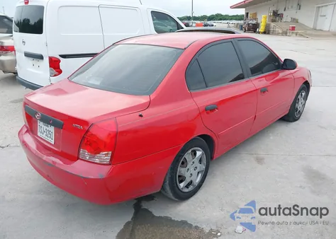 2005 Hyundai Elantra Gls/Gt z USA, uszkodzony, nr VIN KMHDN46D65U148640